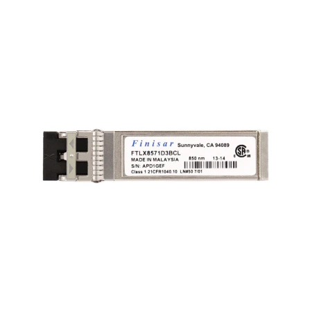 Finisar 10GbE SW SFP+ Transceiver, FINISAR, Transceiveri i SFP moduli, FTLX8571D3BCL, refurbished