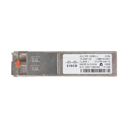 Cisco 100Base-BX-U 1310NM TX/1550NM RX SFP Module, Cisco, Transceiveri i SFP moduli, GLC-FE-100BX-U, refurbished